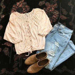 boho American Rag top